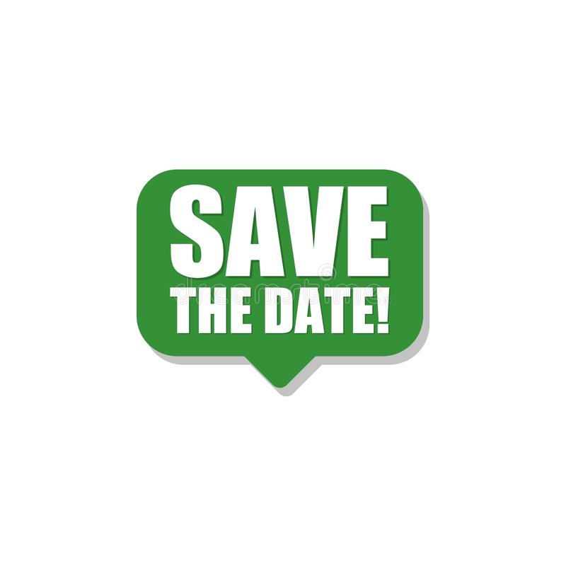 green-save-date-sign-icon-white-background-green-save-date-sign-icon-148119255